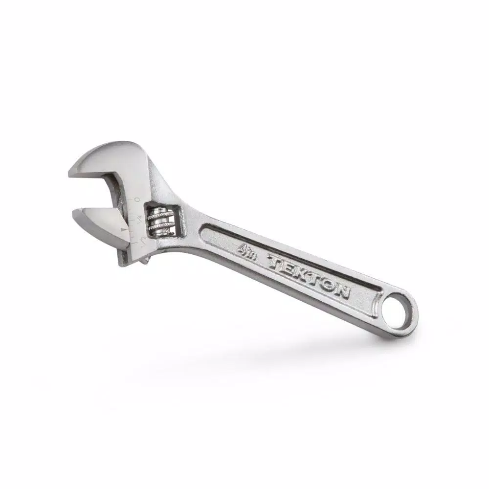 Wrenches TEKTON 4 In. Adjustable Wrench 3 Wrenches TEKTON 4 In. Adjustable Wrench