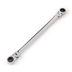 Wrenches TEKTON 8 Mm X 10 Mm Extra Long Flex-Head Ratcheting Box End Wrench