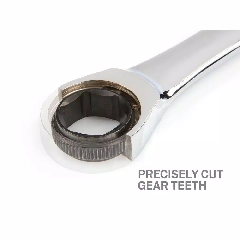 Wrenches TEKTON 10 Mm Stubby Ratcheting Combination Wrench 6 Wrenches TEKTON 10 Mm Stubby Ratcheting Combination Wrench - Image 4