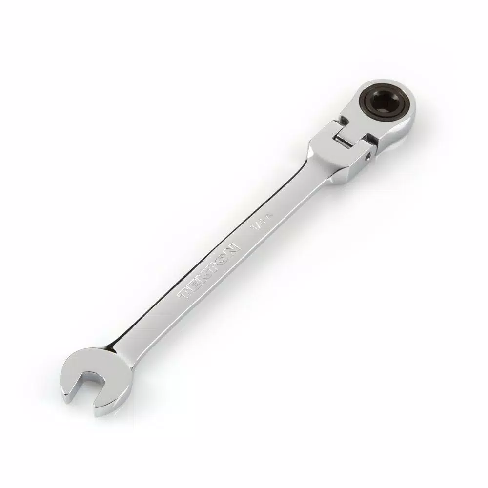 Wrenches TEKTON 1/4 In. Flex-Head Ratcheting Combination Wrench 3 Wrenches TEKTON 1/4 In. Flex-Head Ratcheting Combination Wrench