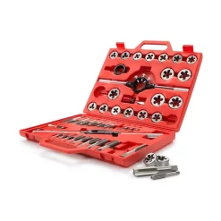 Taps & Dies TEKTON Metric Tap And Die Set (45-Piece) -Deals Power Tool Accessories Store tekton dies 7561 4f 1000