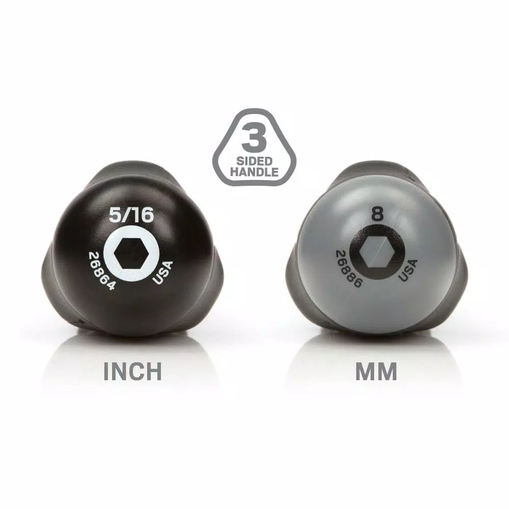 Screwdrivers & Nut Drivers TEKTON 3/16-1/2 In., 5-10 Mm Nut Driver Set (14-Piece) 6 Screwdrivers & Nut Drivers TEKTON 3/16-1/2 In., 5-10 Mm Nut Driver Set (14-Piece) - Image 4