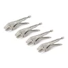 TEKTON 5 In. Straight Jaw Locking Pliers (4-Pack) -Deals Power Tool Accessories Store tekton plier sets plk90001 64 1000