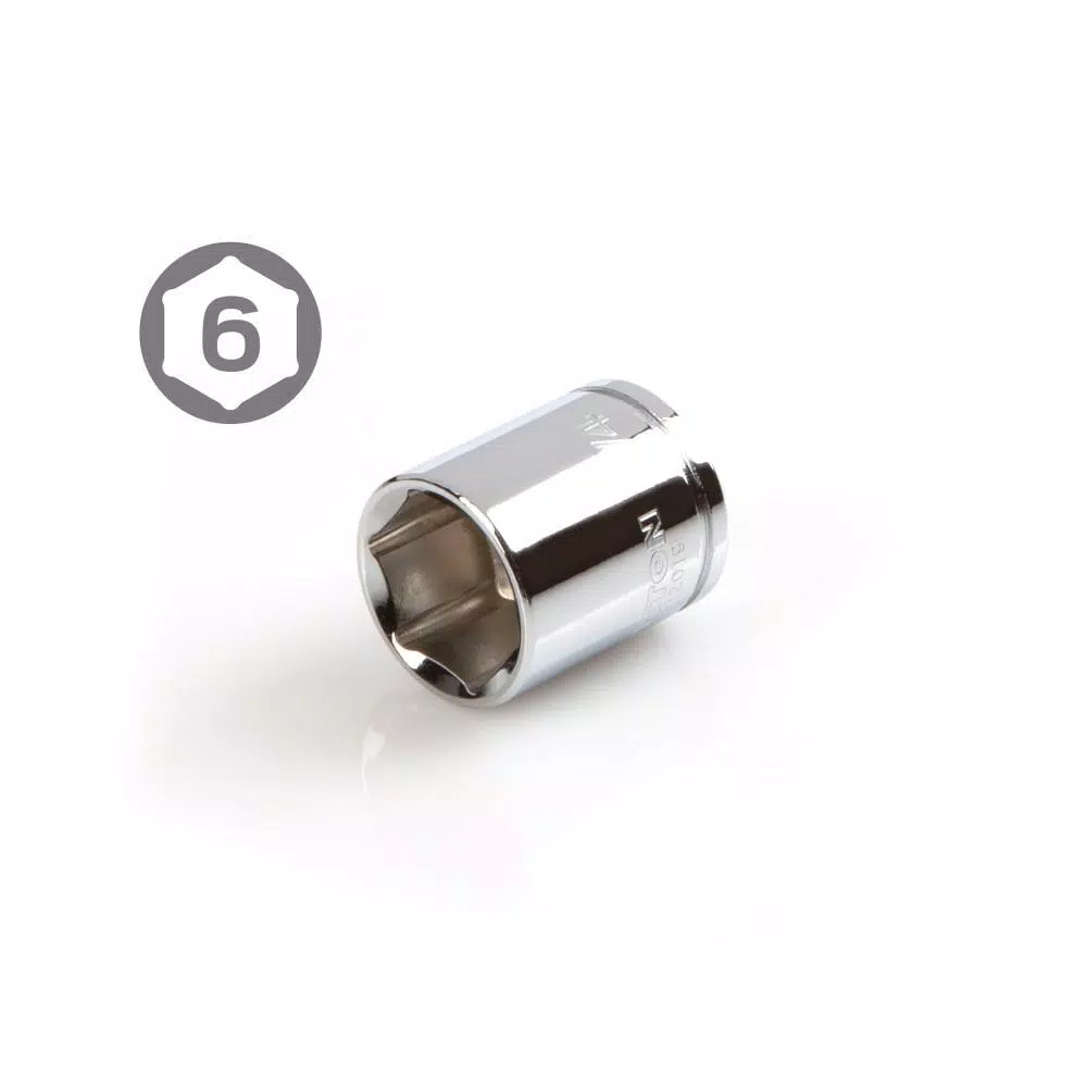 Hand Tool Sets TEKTON 3/16 In. To 3/4 In., 1/4 In. And 3/8 In. Drive 6-Point Socket And Ratchet Set (45-Piece) (5 Mm To 19 Mm) 7 Hand Tool Sets TEKTON 3/16 In. To 3/4 In., 1/4 In. And 3/8 In. Drive 6-Point Socket And Ratchet Set (45-Piece) (5 Mm To 19 Mm) - Image 5