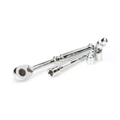 Hand Tool Sets TEKTON 3/16 In. To 3/4 In., 1/4 In. And 3/8 In. Drive 6-Point Socket And Ratchet Set (45-Piece) (5 Mm To 19 Mm) 17 Hand Tool Sets TEKTON 3/16 In. To 3/4 In., 1/4 In. And 3/8 In. Drive 6-Point Socket And Ratchet Set (45-Piece) (5 Mm To 19 Mm) -Deals Power Tool Accessories Store tekton ratchet socket sets skt95301 a0 1000