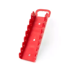 Tool Accessories TEKTON 2.3 In. 8-Tool Store-and-Go Stubby Wrench Rack Keeper In Red
