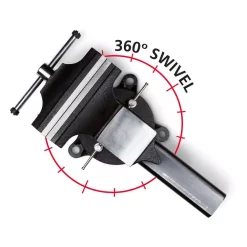 Fastening Tools TEKTON 8 In. 360° Swivel Bench Vise -Deals Power Tool Accessories Store tekton vises 5409 44 1000
