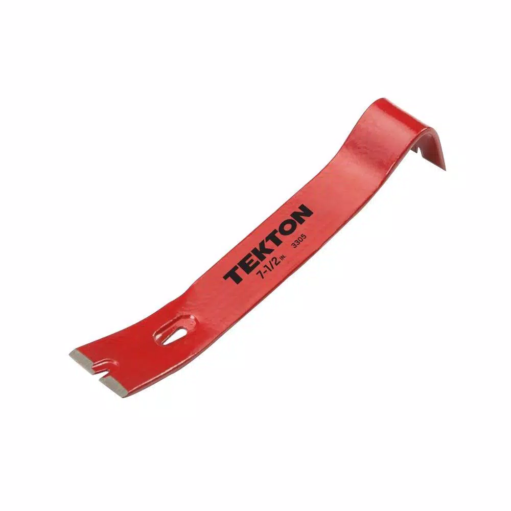 Wrecking & Pry Bars TEKTON 7-1/2 In. Flat Pry Bar 3 Wrecking & Pry Bars TEKTON 7-1/2 In. Flat Pry Bar