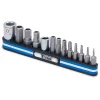 Drill Bits TITAN Tamper Resistant Hex Bit Set (13-Piece)