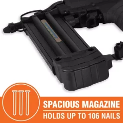 Nail Guns WEN 18-Gauge 3/8 In. To 2 In. Pneumatic Brad Nailer With 2000 Nails -Deals Power Tool Accessories Store wen brad nailers 61721 66 1000