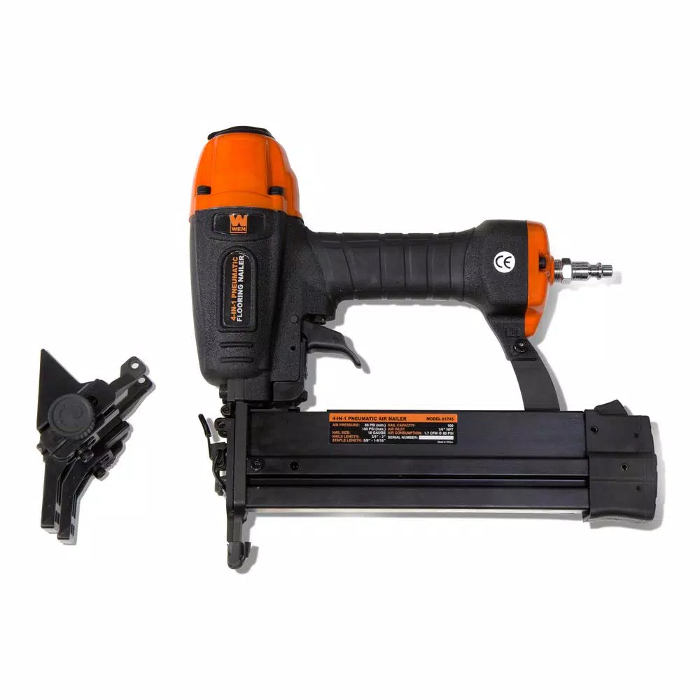 Nail Guns WEN 4-in-1 18-Gauge Pneumatic Flooring Nailer And Stapler 8 Nail Guns WEN 4-in-1 18-Gauge Pneumatic Flooring Nailer And Stapler - Image 6