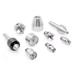 Woodworking Tool Accessories WEN MT2 Wood Lathe Drive And Live Center Kit With Aluminum Case (9-Piece) 10 Woodworking Tool Accessories WEN MT2 Wood Lathe Drive And Live Center Kit With Aluminum Case (9-Piece) -Deals Power Tool Accessories Store wen lathe chucks la0009 1f 1000