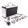 Woodworking Tool Accessories WEN MT2 Wood Lathe Drive And Live Center Kit With Aluminum Case (9-Piece) 2 Woodworking Tool Accessories WEN MT2 Wood Lathe Drive And Live Center Kit With Aluminum Case (9-Piece) -Deals Power Tool Accessories Store wen lathe chucks la0009 64 1000