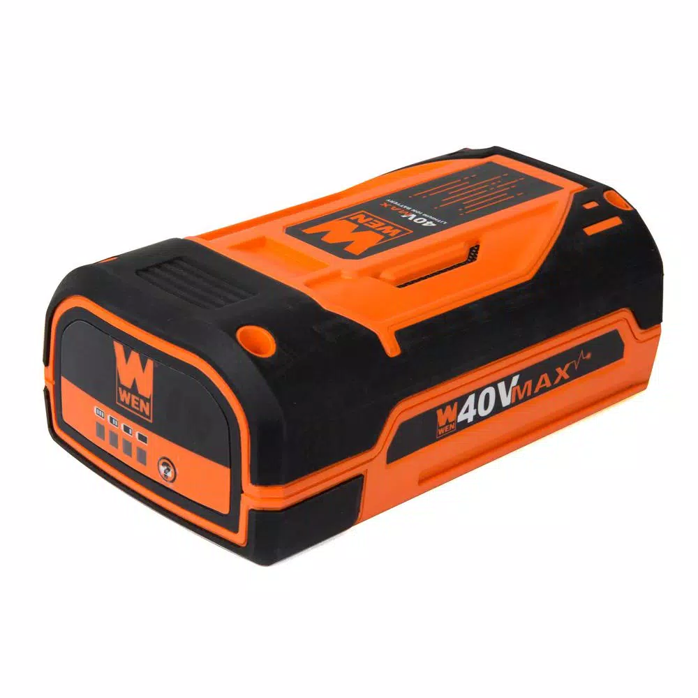 Power Tool Batteries WEN 40-Volt Max Lithium-Ion 4 Ah Rechargeable Battery 3 Power Tool Batteries WEN 40-Volt Max Lithium-Ion 4 Ah Rechargeable Battery
