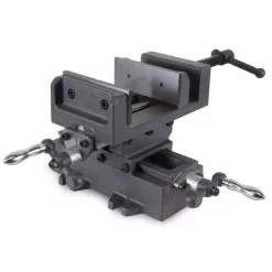 Fastening Tools WEN 4.25 In. Compound Cross Slide Industrial Strength Benchtop And Drill Press Vise