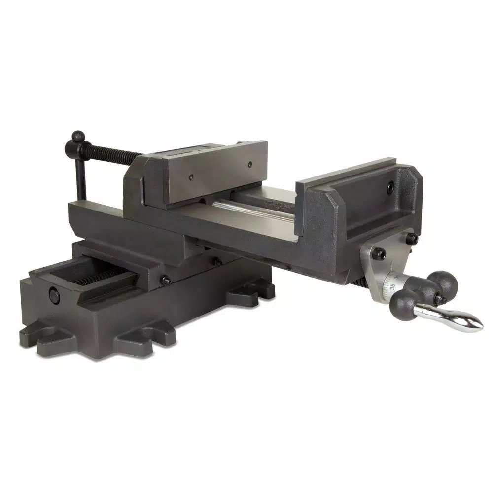 Fastening Tools WEN 6-1/8 In. Compound Cross Slide Industrial Strength Benchtop Vise 5 Fastening Tools WEN 6-1/8 In. Compound Cross Slide Industrial Strength Benchtop Vise - Image 3