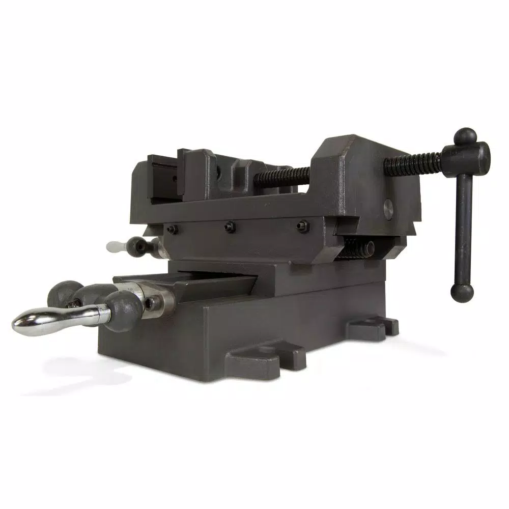 Fastening Tools WEN 6-1/8 In. Compound Cross Slide Industrial Strength Benchtop Vise 4 Fastening Tools WEN 6-1/8 In. Compound Cross Slide Industrial Strength Benchtop Vise - Image 2