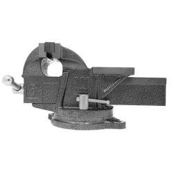 Fastening Tools WEN 5 In. Heavy-Duty Cast Iron Bench Vise With Swivel Base -Deals Power Tool Accessories Store wen vises 455bv 4f 1000