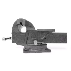 Fastening Tools WEN 6 In. Heavy-Duty Cast Iron Bench Vise With Swivel Base -Deals Power Tool Accessories Store wen vises 456bv 4f 1000