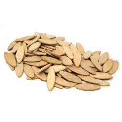 Woodworking Tool Accessories WEN #0 FSC Certified Birch Wood Biscuits For Woodworking (100-Pack)