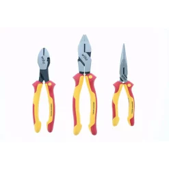 Wiha Insulated Pliers And Cutters Set (3-Piece)