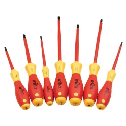 Hand Tool Sets Wiha 7-Piece Insulated SoftFinish Screwdriver Set -Deals Power Tool Accessories Store wiha screwdriver sets 32097 c3 1000