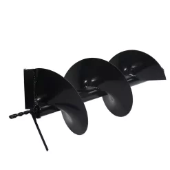 Drill Bits XtremepowerUS 4 In. Replacement Earth Auger Bit – 3/4 In. Shaft For Post Hole Machine 7 Drill Bits XtremepowerUS 4 In. Replacement Earth Auger Bit – 3/4 In. Shaft For Post Hole Machine -Deals Power Tool Accessories Store xtremepowerus auger bits 81097 h 4f 1000