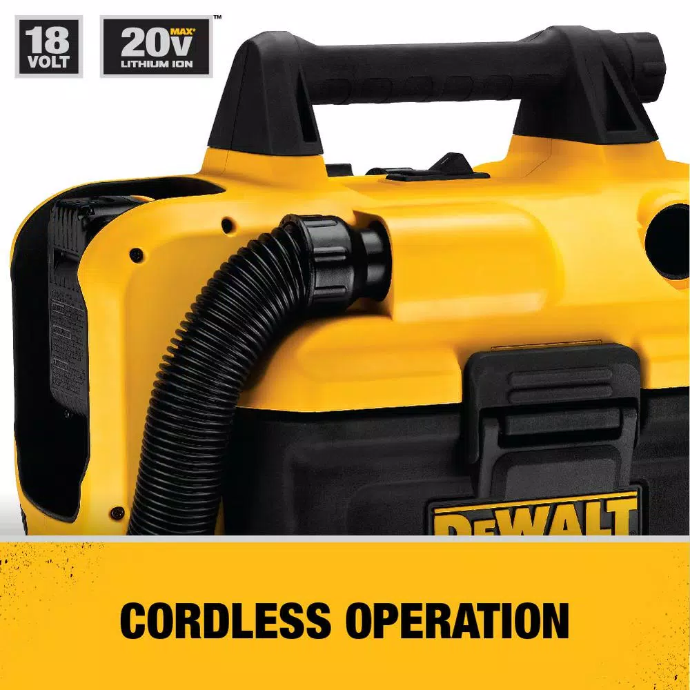 Wet & Dry Vacuums DEWALT 2 Gal. Max Cordless Wet/Dry Vacuum Without Battery And Charger 9 Wet & Dry Vacuums DEWALT 2 Gal. Max Cordless Wet/Dry Vacuum Without Battery And Charger - Image 7