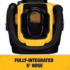 Wet & Dry Vacuums DEWALT 2 Gal. Max Cordless/Corded Wet/Dry Vacuum -Deals Power Tool Accessories Store yellows golds dewalt wet dry vacuums dcv581h 40 1000