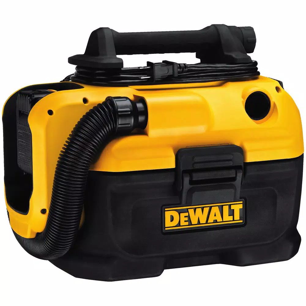 Wet & Dry Vacuums DEWALT 2 Gal. Cordless/Corded Wet/Dry Vacuum (Tool-Only) With 2Ah XR Battery Pack 5 Wet & Dry Vacuums DEWALT 2 Gal. Cordless/Corded Wet/Dry Vacuum (Tool-Only) With 2Ah XR Battery Pack - Image 3