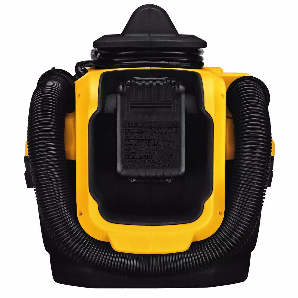 Wet & Dry Vacuums DEWALT 2 Gal. Cordless/Corded Wet/Dry Vacuum (Tool-Only) With 2Ah XR Battery Pack 10 Wet & Dry Vacuums DEWALT 2 Gal. Cordless/Corded Wet/Dry Vacuum (Tool-Only) With 2Ah XR Battery Pack - Image 8