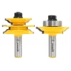Woodworking Tool Accessories Yonico Glass Door Rail And Stile Ogee 1/2 In. Shank Carbide Tipped Router Bit Set (2-Piece) 1 Woodworking Tool Accessories Yonico Glass Door Rail And Stile Ogee 1/2 In. Shank Carbide Tipped Router Bit Set (2-Piece) -Deals Power Tool Accessories Store yonico edge router bits 12234 64 1000