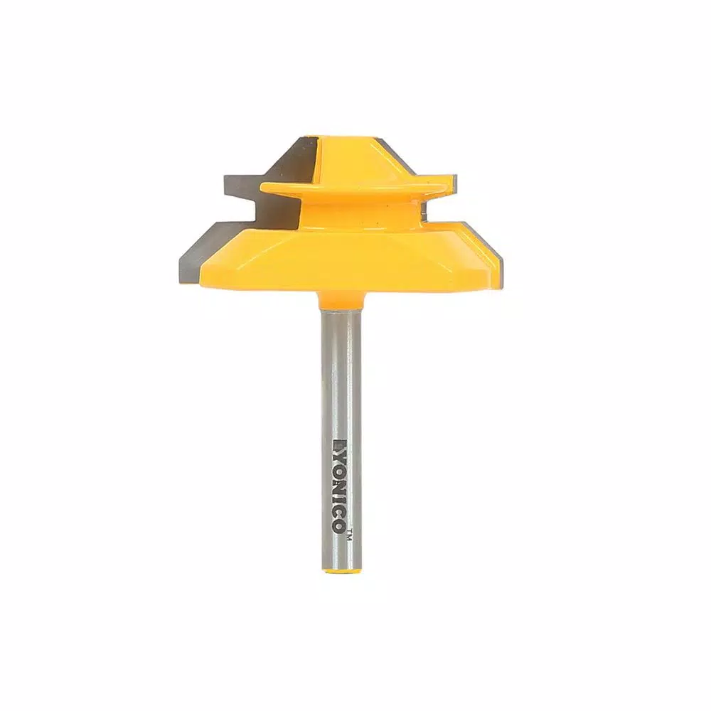 Woodworking Tool Accessories Yonico Lock Miter Up To 3/4 In. Stock Carbide Tipped Router Bit 3 Woodworking Tool Accessories Yonico Lock Miter Up To 3/4 In. Stock Carbide Tipped Router Bit